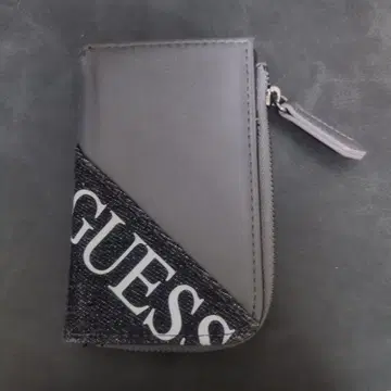 GUESS 그레이 카드 케이스