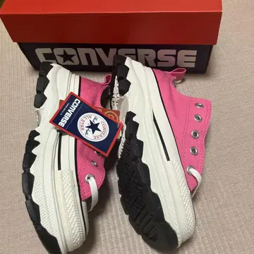CONVERSE 통굽 핑크 미사용 새상품 23