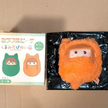 컬러풀 피치 에토 싸개 타피누 봉제 인형 키링