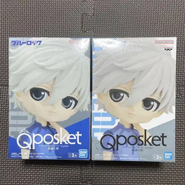블루 록 나기 세이시로 Qposket 피규어 2종 세트