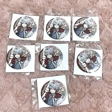 노리 프로 라운드 원 라우완 캔뱃지 글자 피로파루