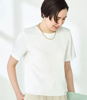 화이트 백 오픈 탑 골드 플레이트
