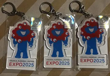 미야쿠미야쿠 아크릴 키링 3개 세트 오사카 엑스포 EXPO 2025