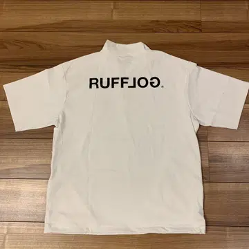 RUFFLOG 라프 로그 하프 지퍼 화이트 L 사이즈