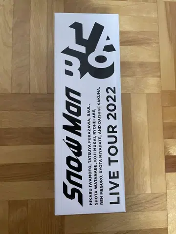 SnowMan LIVE TOUR 2022 Labo. 응원봉