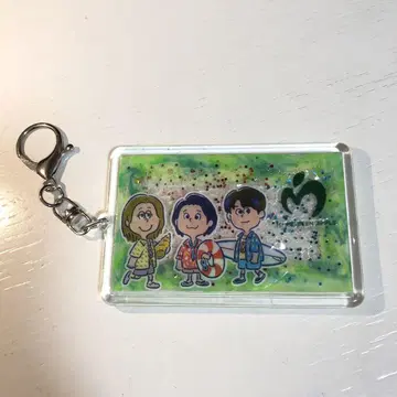 Mrs.GREEN APPLE 멜론빵 모양 슈 패키지 키링