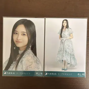 이노우에 카즈 노기자카46 네이블 오렌지 브로마이드