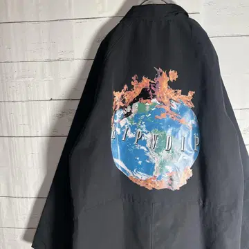 RIPNDIP World On Fire 트렌치 코트 L 사이즈
