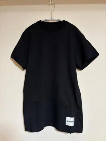 JIL SANDER+ 질 샌더 반팔 티셔츠 블랙 S 단품 1장