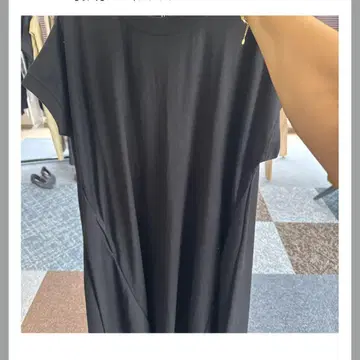 mal. rerere 씨 접촉 냉감 원피스 블랙