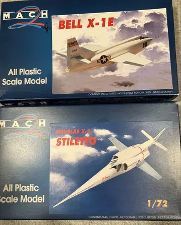 마하 2 BELL X-1E 및 DOUGLAS X-2 STILETTO