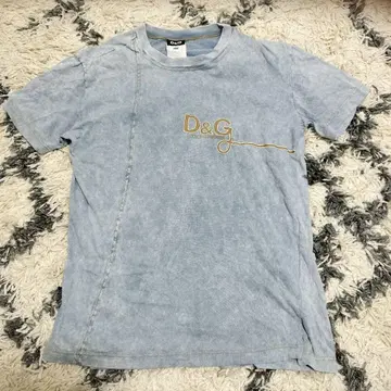D&G 데님 스타일 티셔츠 L