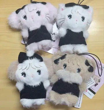 mikko characters BLACK RIBBON 마스코트 총 4종류