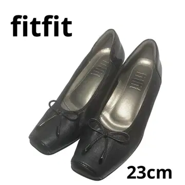 fitfit 핏핏 23 펌프스 블랙 웨지솔 컴포트