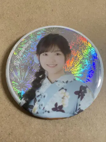 사쿠라자카46 야마카와 우이 캔뱃지 2025년 유카타 의상 레어