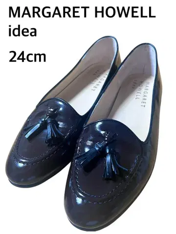 마가렛호웰 에나멜 태슬 로퍼 24cm
