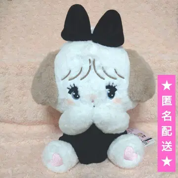 mikko BLACK RIBBON BIG 봉제 인형 [수플레]