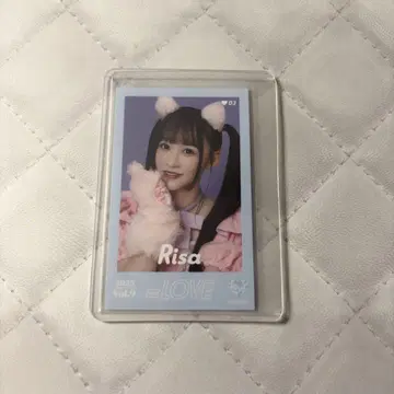 오토시마 리사 미니 사진 레어 고양이 의상 이코러브