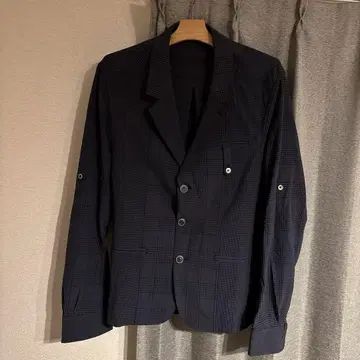 ZARA STUDIO 자라 체크 테일러드 자켓 38