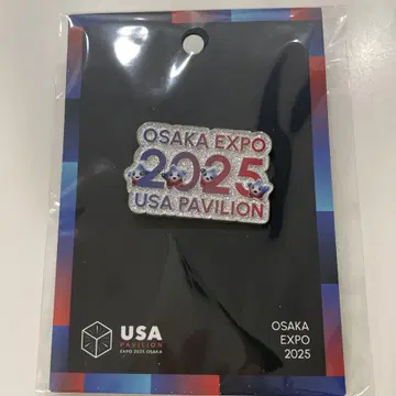 오사카 EXPO 2025 미국관 한정판 핀 배지