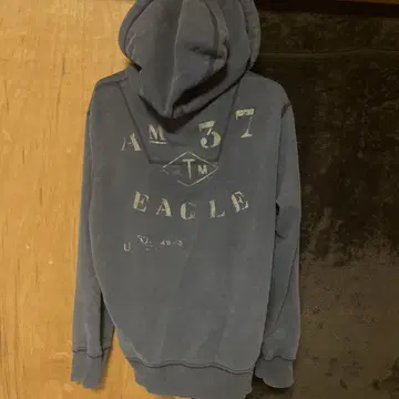 American Eagle 다크 블루 집업 후드티