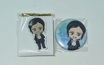 리얼 탈출 게임 명탐정 코난 모로후쿠 타카아키 캔뱃지 아크링 키링