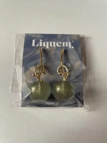 liquem 리큐엠 아르누보 체리 귀걸이 미개봉 새상품
