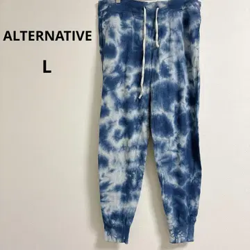 ALTERNATIVE 다이 다이 스웨트 팬츠 L