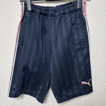 푸마 저리 하프 팬츠 네이비 핑크 S