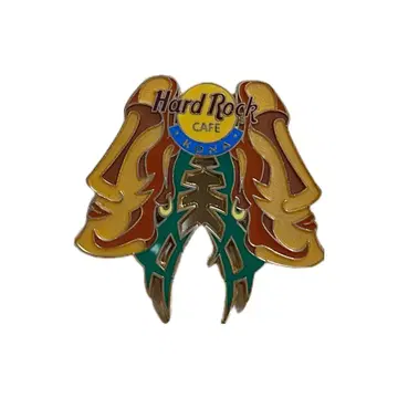 Hard Rock Cafe 코나 모아이 동상 핀 배지