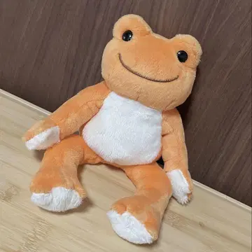 Pickles the Frog 봉제 인형 개구리 피클스 오렌지