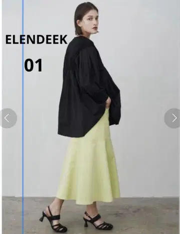 ELENDEEK 플레어 머메이드 스커트 사이즈 01 새상품급
