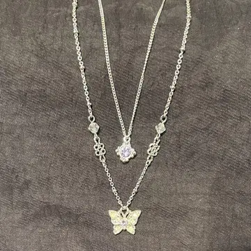 ANNA SUI 나비 모티브 목걸이