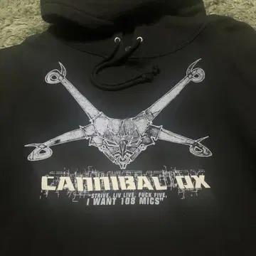CANNIBAL OX L 후드티 새상품급 fat beats RAWKUS