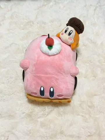 커비 케이크 봉제 인형 와돌디 포함