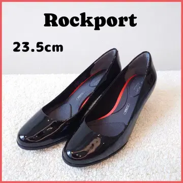 ROCKPORT TOTAL MOTION 블랙 펌프스 에나멜 23.5cm