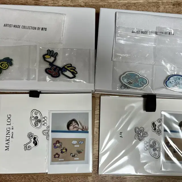 방탄 아티스트메이드제품(뷔 브롯치)