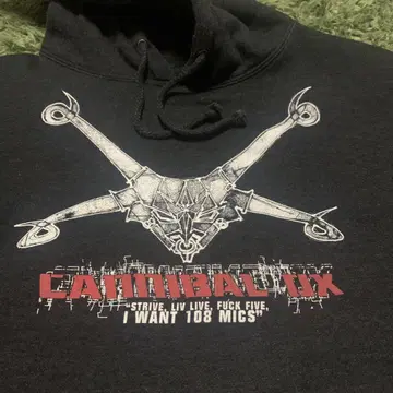CANNIBAL OX L 후드티 fat beats RAWKUS 레어