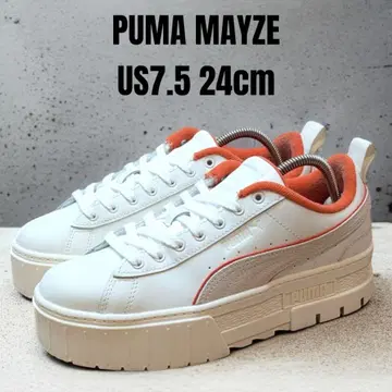 PUMA MAYZE 푸마 메이즈 24cm 통굽 스니커즈 화이트