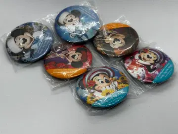 디즈니 이매징 더 매직 미니의 스타일 스튜디오 캔뱃지 6개