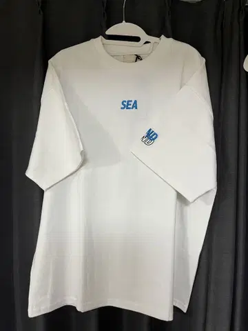WIND AND SEA 반팔 티셔츠 화이트