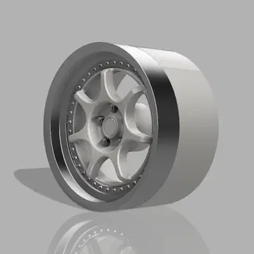 1/24 프라모델 휠 Racing S 17 타입