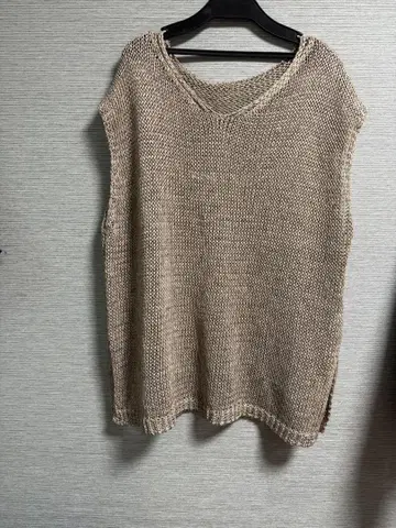 린넨 네이비 메쉬 풀오버 프렌치 슬리브 apartbylowrys
