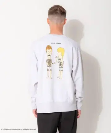 S/S PRINT T "TATTOO" 비바스 & 배트 헤드 맨투맨
