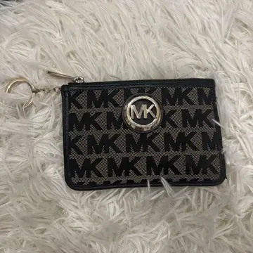 Michael Kors 코인 케이스 베이지 블랙