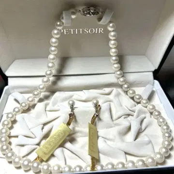 DIAMANDA 진주 목걸이 골드 택 포함