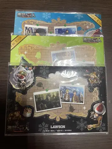 진격의 거인 로손 오리지널 사진 프레임 3종 세트
