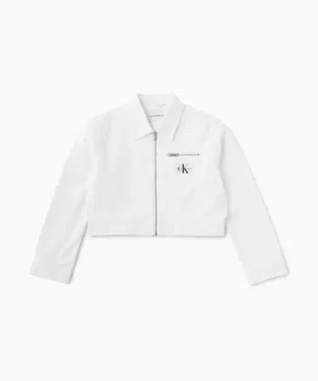 CALVIN KLEIN 지퍼 데님 자켓