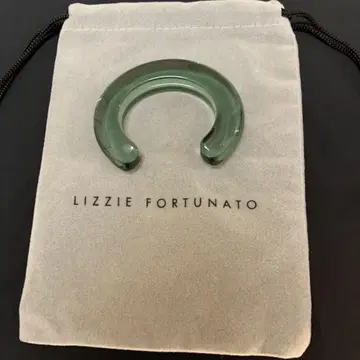 Lizzie Fortunato 그린 아크릴 액세서리 뱅글