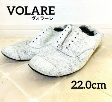 VOLARE 볼라레 가죽 플랫 슈즈 발레 슈즈 22.0cm